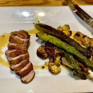 Duck Breast. Very good.