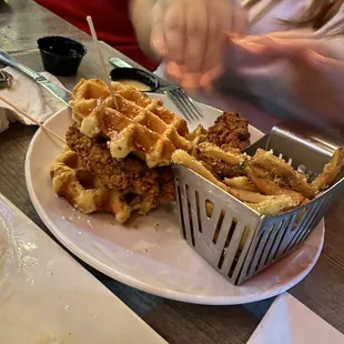 Chicken &amp; Waffle Sliders