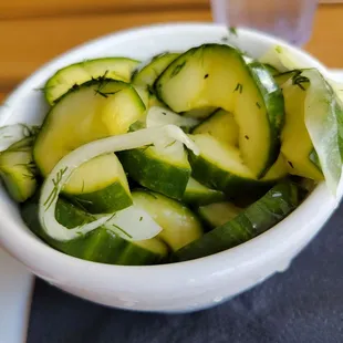 Cucumber salad