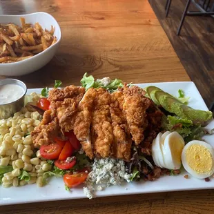 Fried Chicken Cobb Salad
