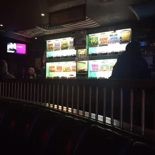 people sitting at the bar