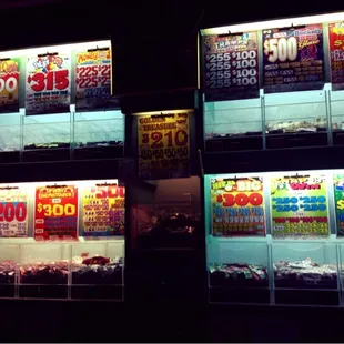 More of those gambling thingies.