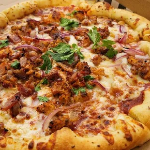 BBQ chicken and bacon