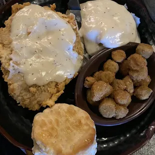 Chicken fried steak!