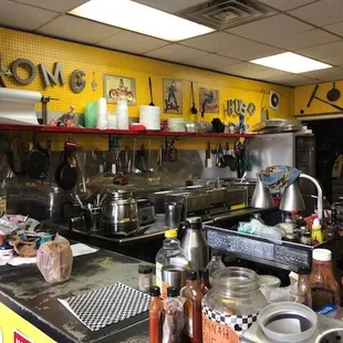 Hoboken Eddie's kitchen