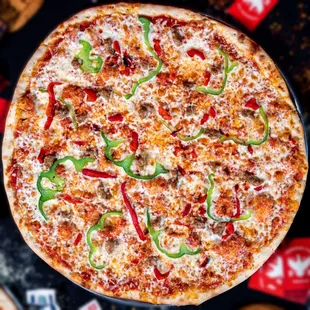 Sausage and Pepper Pie