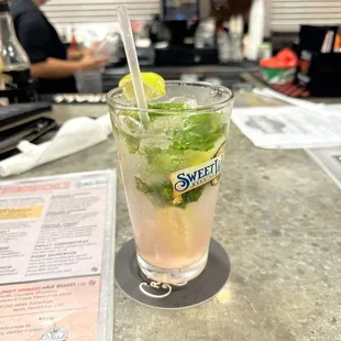 Passion fruit mojito. $7 Wednesdays