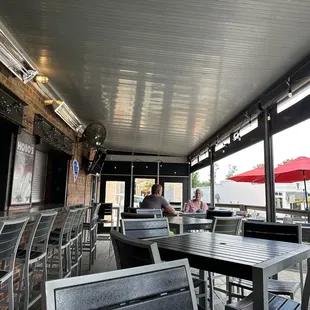 Patio dining