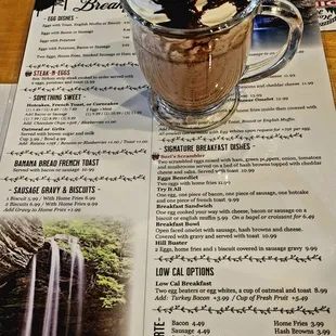 Hot chocolate, I mean so COLD CHOCOLATE...
