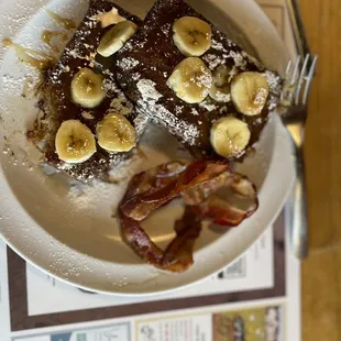 Banana Bread French Toast Breakfast