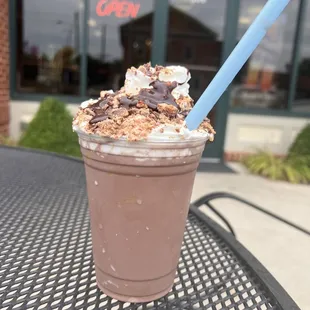 Chocolate milkshake