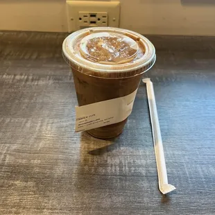 Stroopwaffel latte