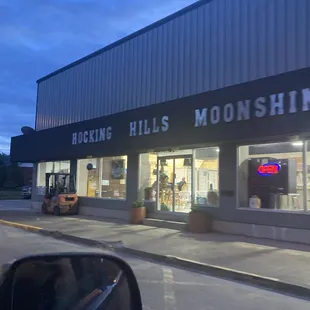 the outside of a building