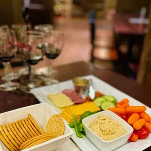 Charcuterie plate - Artisan Meat and Cheese