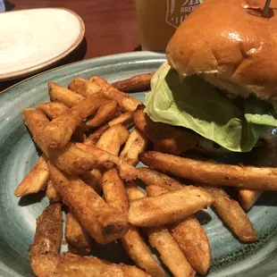 Bang Bang Double Burger w/fries