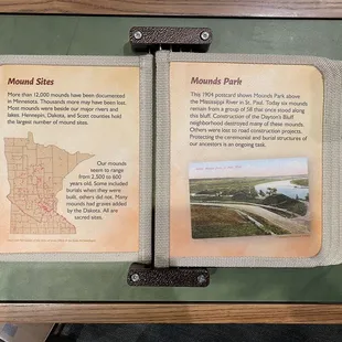 Exhibits teach you about the tribe!