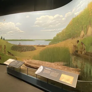 Fantastic painted murals and artifacts!