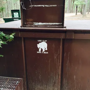 Trash near by to dump