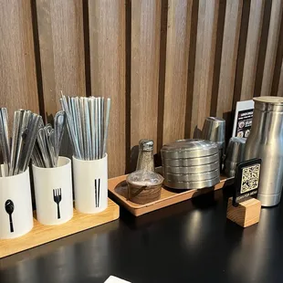 interior, sushi and sashimi