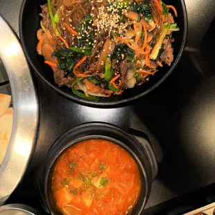 JAPCHAE KIMCHI STEW