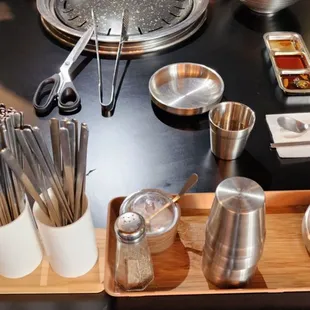 Beginning to bring the meat platter