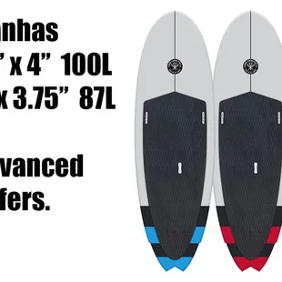 The Piranha is a fast and aggressive SUP designed for advanced surfers.
