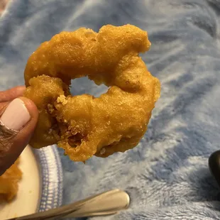 Sweet and sour shrimp. Sauce came on the side