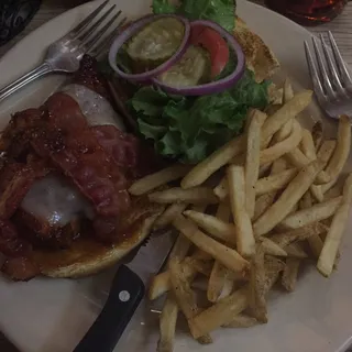 Dunkel Bourbon Chicken Sandwich