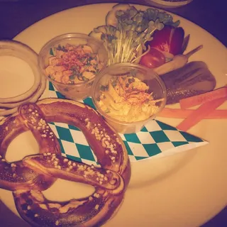 Bavarian Liver Mousse and Obazter (Cheese Specialty)