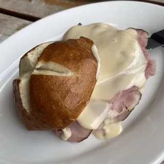 Pretzel Ham & Cheese Sandwich