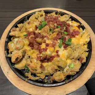 Texas Pesos with bacon bits