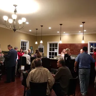 a large gathering of people