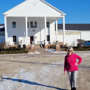 Hoffman winery tasting room.