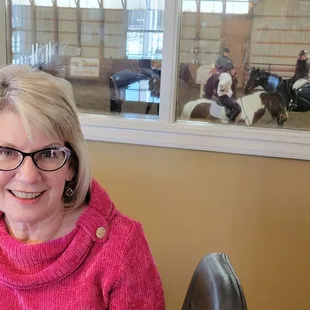 Loved watching the riders.