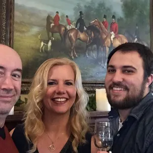 Nice inside and a fireplace for in the winter