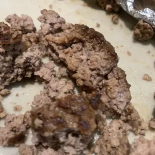 Was supposed to be a steak ended up being hamburger meat