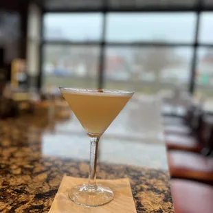 Pear Martini was tasty