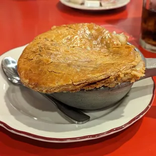 Turkey Pot Pie ($14.50 &amp; includes a big side salad)