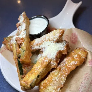 Beer-Battered Zucchini Sticks