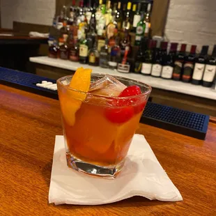 Old Fashioned. Perfect. Well balanced.