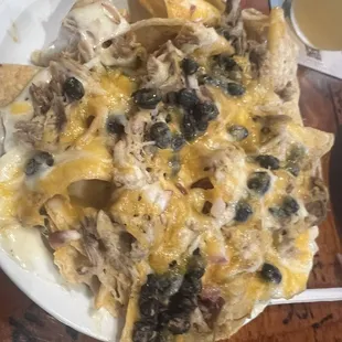 Pork nachos