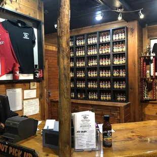 Hog wear available, homemade bbq sauce