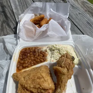 Friday fried chicken special