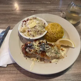 Blue Crab Crusted Grouper