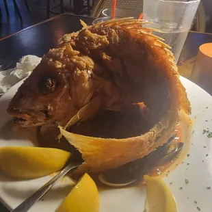 Whole Snapper