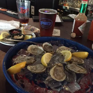 Oysters on the Half Shell