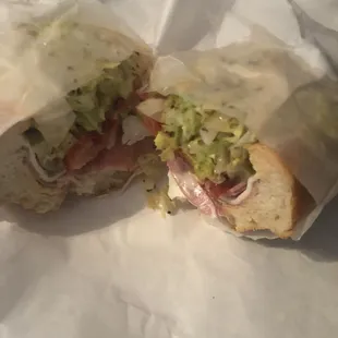 The Hog Islander Italian Hoagie.