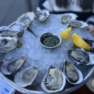 Dozen oysters