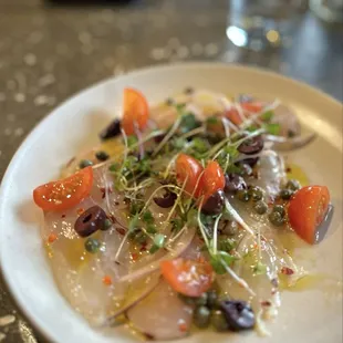 Halibut Catpaccio