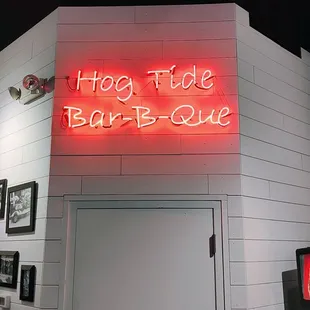 This was a cute photo showing the name in lights